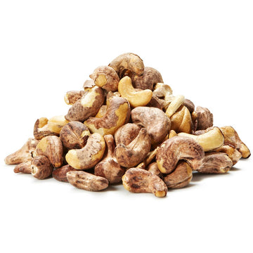Dry Roasted and Lightly Salted Cashews with Skin