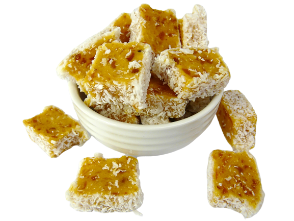 Apricot Coconut Slice