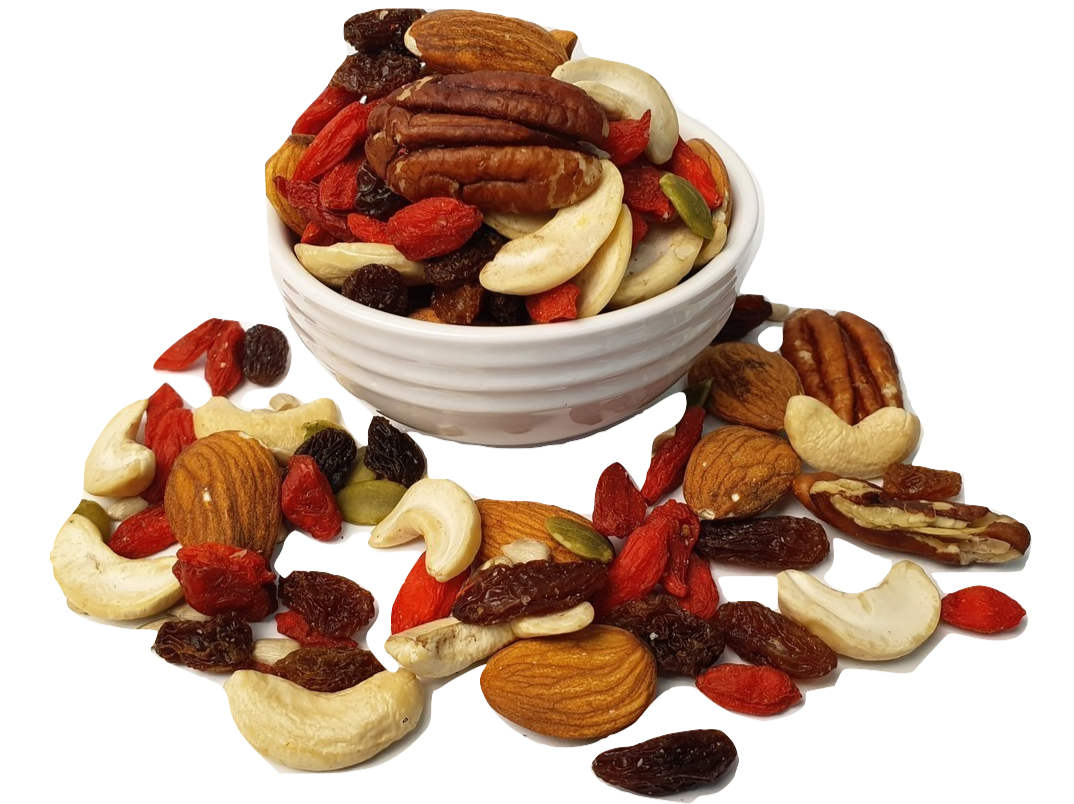 Goji Berries, Nuts, Seeds