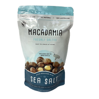 Macadamias in Shell Salted and No Salt Varieties