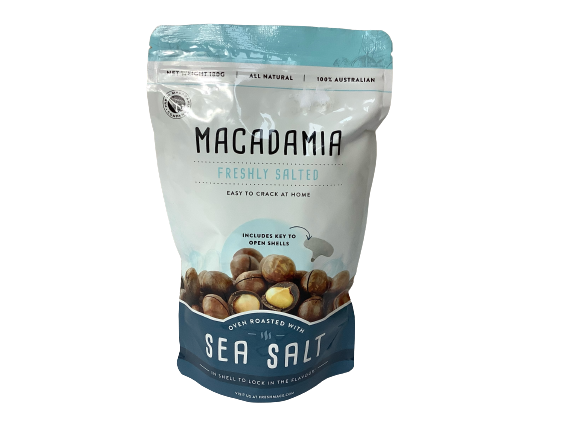 Macadamias in Shell Salted 500g