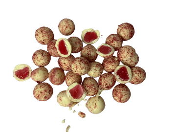 White Chocolate Raspberry Jellies