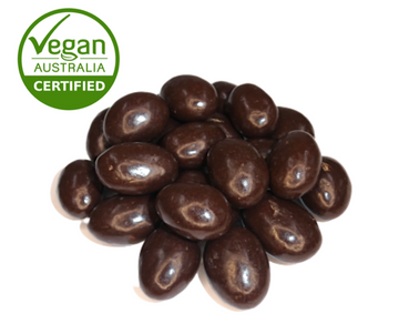 Dark Chocolate Almonds - Vegan