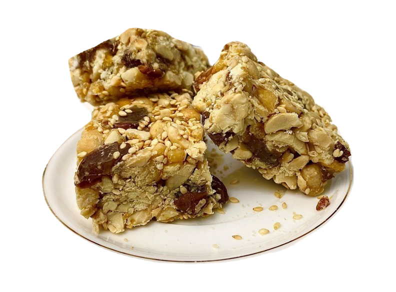 Fruit Nut Slice Nutty